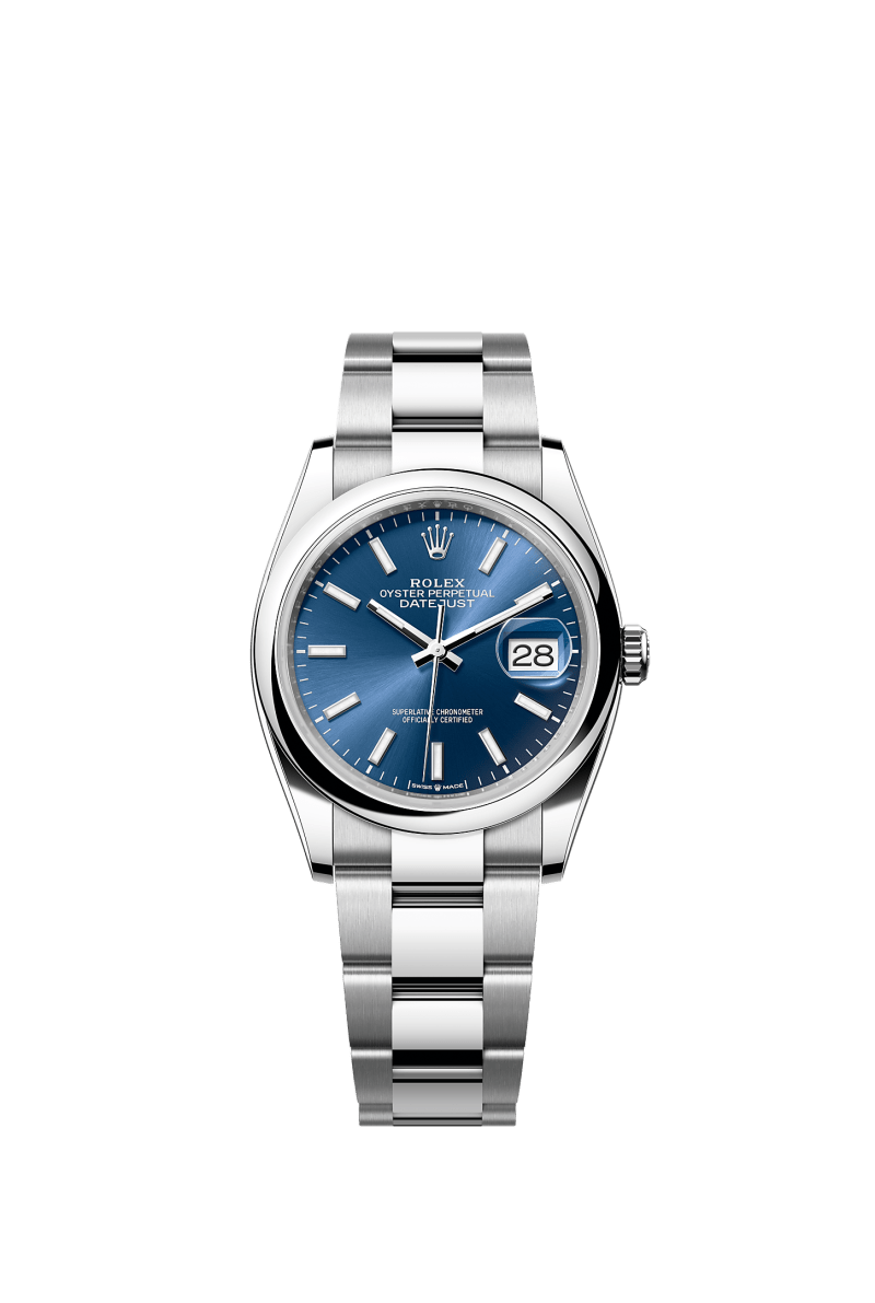 Rolex Datejust 36 126200, esfera azul