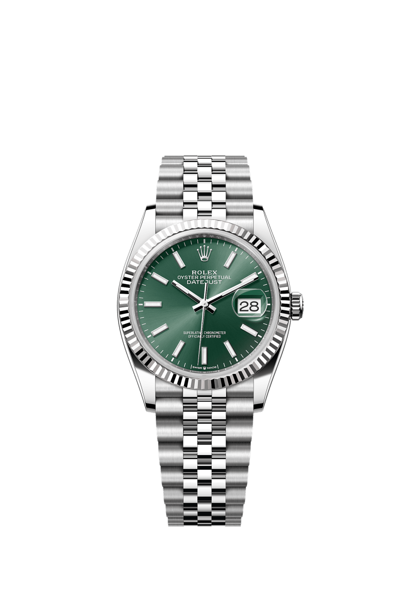 Rolex Datejust 36 126234, esfera verde menta